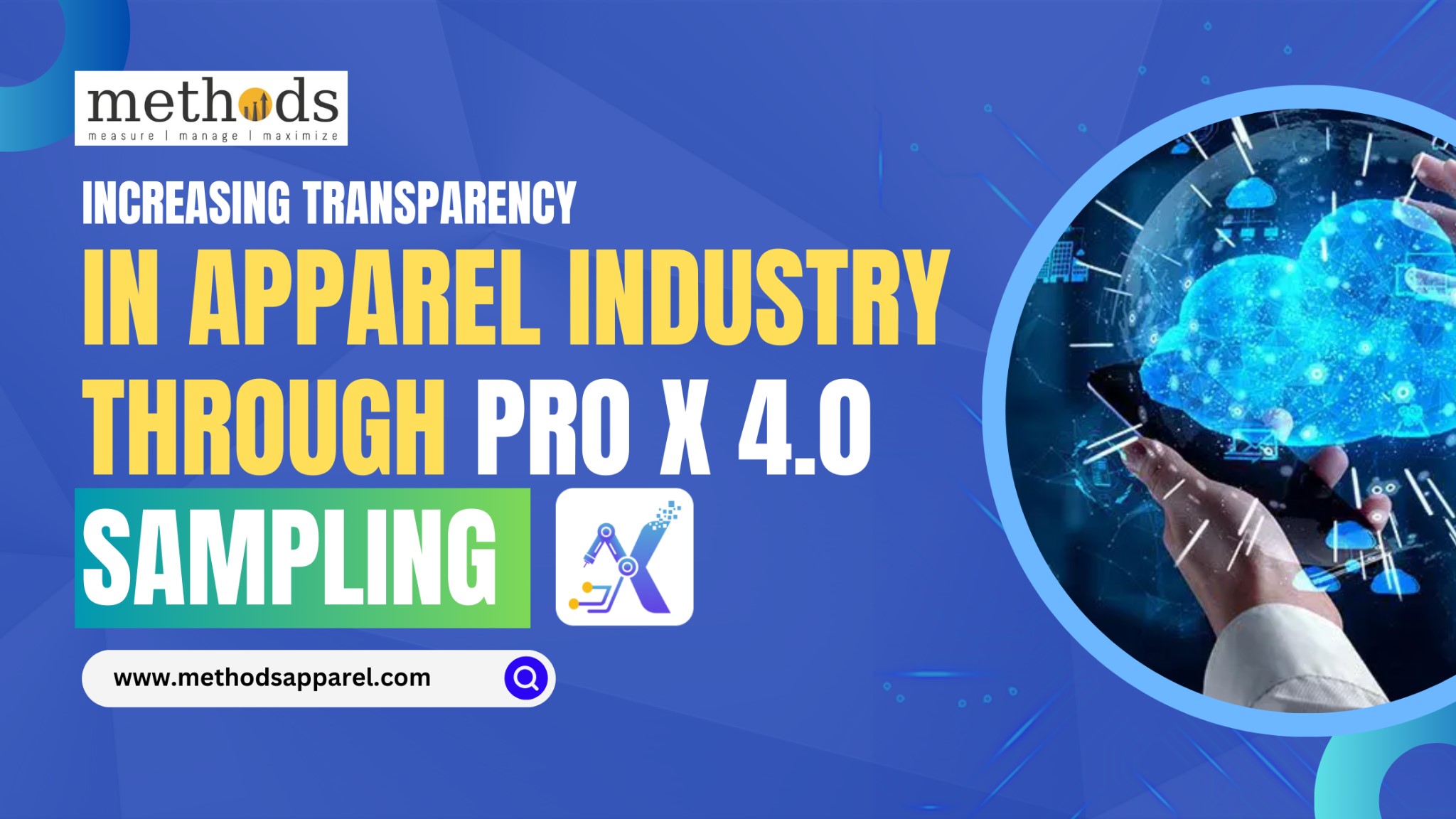 Increasing transparency in apparel industry through Pro X 4.0, by Methods Apparel Consultancy. The sampling module of Pro X 4.0 is your go to application for optimising your sampling room, enabling real time tracking of all the processes involved